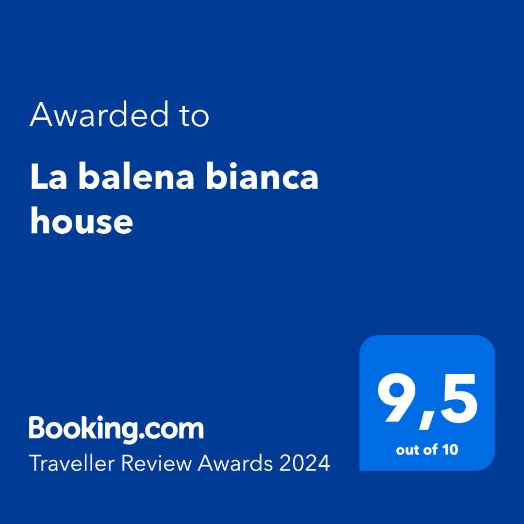 La Balena Bianca House Villa Bagni San Filippo Eksteriør billede